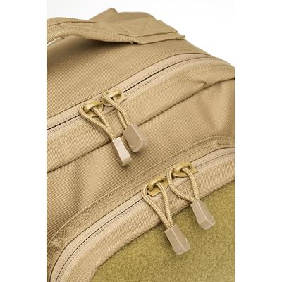 Plecak US COOPER VELCRO duży CAMEL SAND