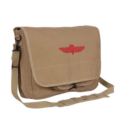 Torba ISRAELI PARATROOPER na ramię KHAKI