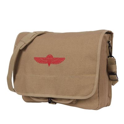 Torba ISRAELI PARATROOPER na ramię KHAKI