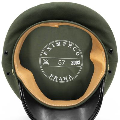 Čepice / Brigadýrka AČR vz.97 DŮSTOJNÍK zlatý odznak ZELENÁ Armia Czeska 816097-DZ 2