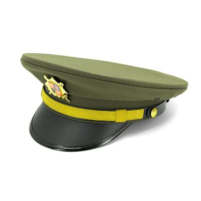 Czapka / Brygadier CS ze złotą odznaką ZIELONA