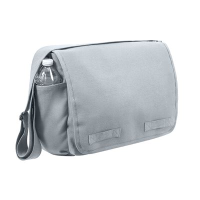 Torba VINTAGE na ramię 38 x 28 x 15 cm SZARA