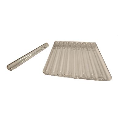 Szklane probówki z okrągłym dnem 9cm/10mm zestaw 10 szt