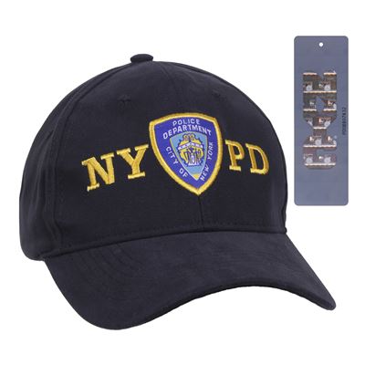 Czapka LICENSED NYPD SHIELD baseball NIEBIESKA
