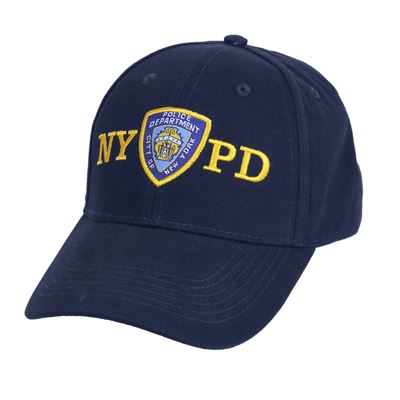 Czapka LICENSED NYPD SHIELD baseball NIEBIESKA