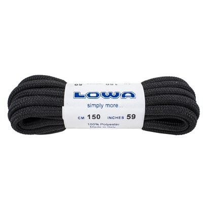 Czarne sznurowadła LOWA 150 cm
