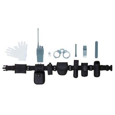 Pas DELUXE MODULAR DUTY z kaburami CZARNY