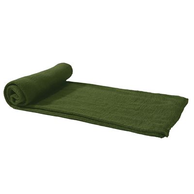 Dwuwarstwowy wełniany szalik GREEN