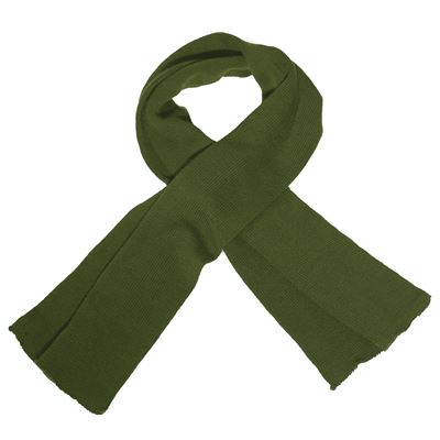 Dwuwarstwowy wełniany szalik GREEN