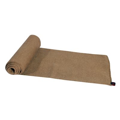 Dwuwarstwowy wełniany szalik COYOTE BROWN
