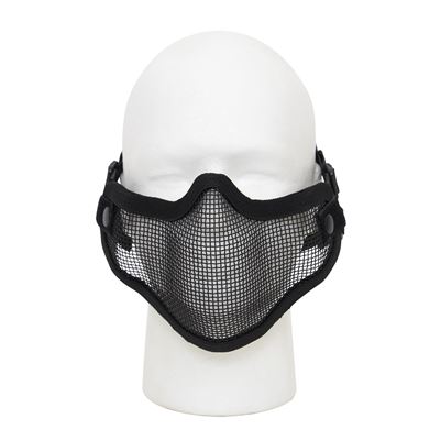 Maska siatkowa CARBON ochronna CZARNA