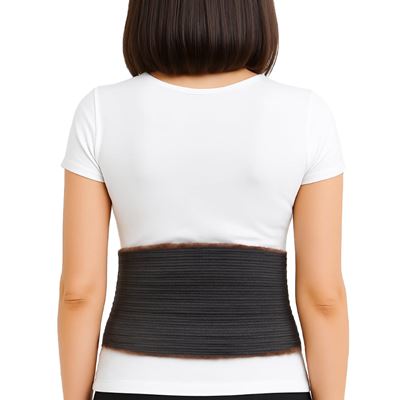 Pas biodrowy TERMO z futrem króliczym