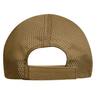 Czapka siatkowa MESH TACTICAL COYOTE BROWN