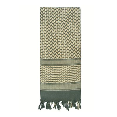 Chusta SHEMAGH 105 x 105 cm FOLIAGE