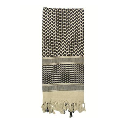 Szal SHEMAGH 105 x 105 cm KHAKI
