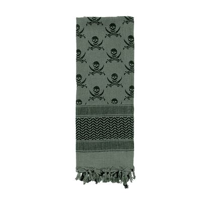 Chusta SHEMAGH LEBKY 107 x 107 cm FOLIAGE