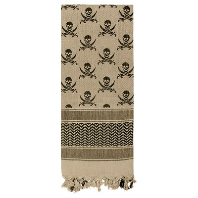 Chusta SHEMAGH LEBKY 107 x 107 cm DESERT