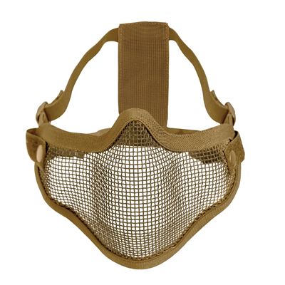 Maska siatkowa CARBON ochronna COYOTE BROWN