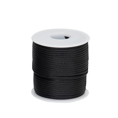 MICRO CORD nylonowa linka 95LB na szpuli ø 1,5 mm / 30 m CZARNA