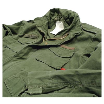 Kurtka US M65 VINTAGE ZIELONA