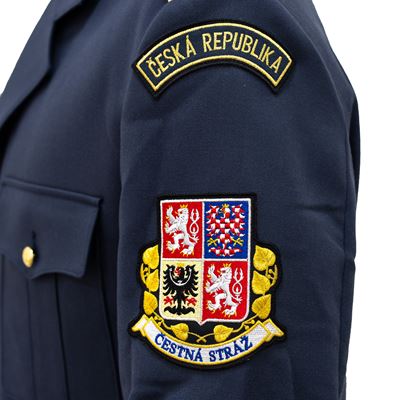 Kurtka Gwardii Zamkowej lub Honorowej Republiki Czeskiej NIEBIESKA