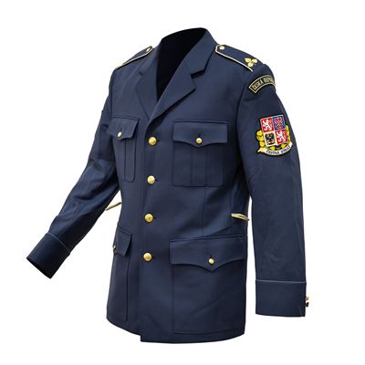Kurtka Gwardii Zamkowej lub Honorowej Republiki Czeskiej NIEBIESKA
