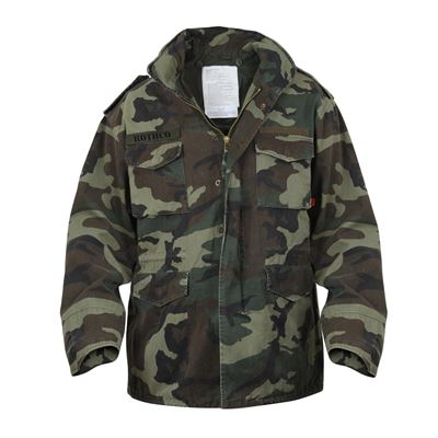 Kurtka US M65 VINTAGE WOODLAND