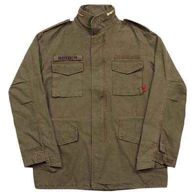 Kurtka US M65 VINTAGE RUSSETT BROWN