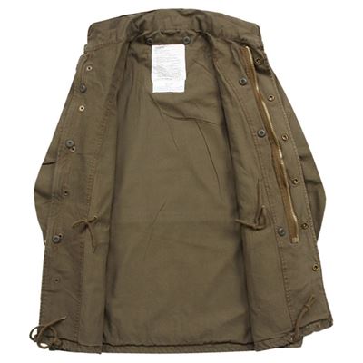 Kurtka US M65 VINTAGE RUSSETT BROWN