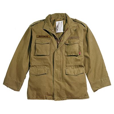 Kurtka US M65 VINTAGE RUSSETT BROWN