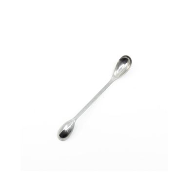 Łyżka miarowa ze stali nierdzewnej, dwustronna 125 mm - 1/1,5 ml