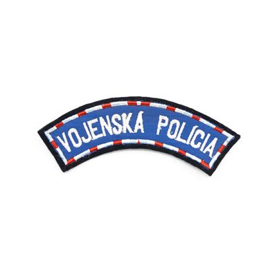 Naszywka łuk VOJENSKÁ POLÍCIA