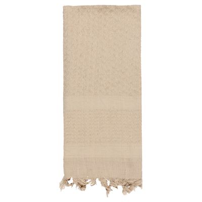 Chusta SHEMAGH SOLID 107 x 107 cm TAN - DESERT