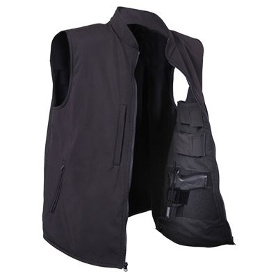 Kamizelka CONCEALED CARRY softshell CZARNA