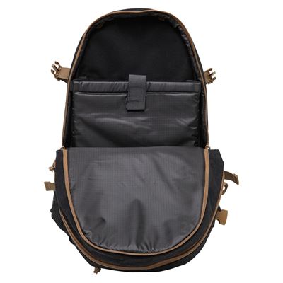 Plecak LOUIS CORD LAPTOP 20 litrów CZARNY