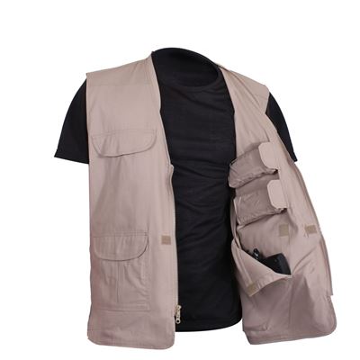 Kamizelka CONCEALED CARRY lekka KHAKI