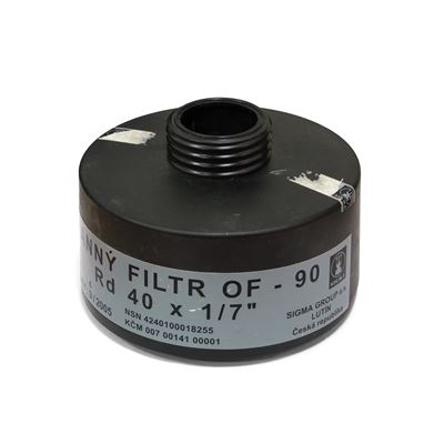 Filtr AČR OF-90 do maski przeciwgazowej używany