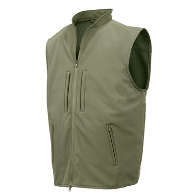 Kamizelka CONCEALED CARRY softshell ZIELONA