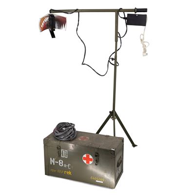 Svítidlo halogenové se stojanem v bedně N-8