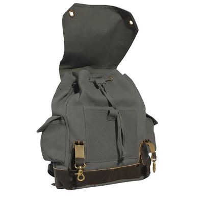 Plecak EXPEDITION VINTAGE CHARCOAL SZARY ROTHCO 8707 5