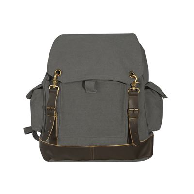Plecak EXPEDITION VINTAGE CHARCOAL SZARY ROTHCO 8707 4