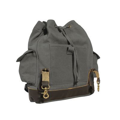 Plecak EXPEDITION VINTAGE CHARCOAL SZARY ROTHCO 8707 2