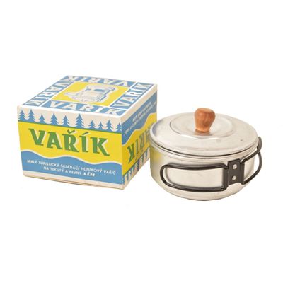 Kieszonkowa składana kuchenka spirytusowa „VAŘÍK” aluminiowa