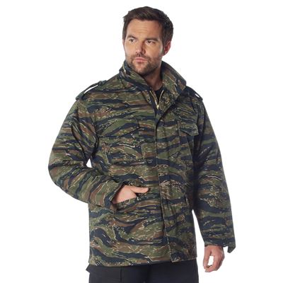 Kurtka US M65 z wkładką TIGER STRIPE