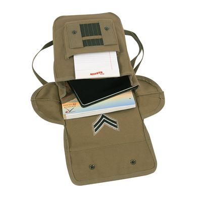 Torba na ramię MAP CASE naszywki