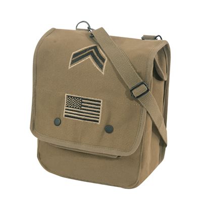 Torba na ramię MAP CASE naszywki