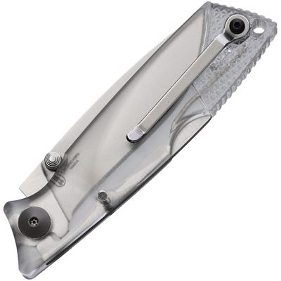 Nóż WRAITH Ice Series gładkie ostrze CLEAR