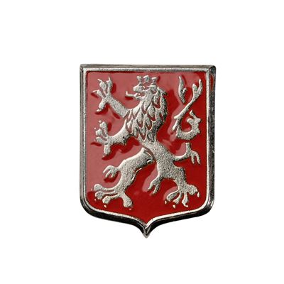 Odznaka czeski lew ERB / czerwona IGŁA