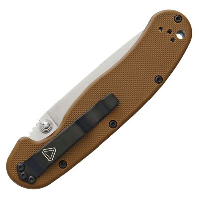 Nóż składany RAT II D2 COYOTE BROWN