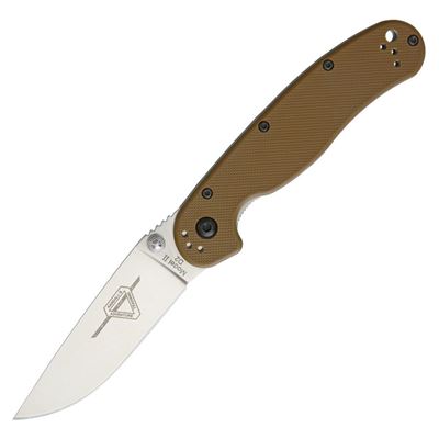 Nóż składany RAT II D2 COYOTE BROWN